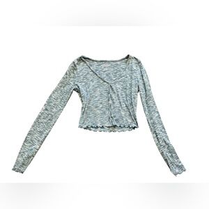 💚Arizona Jean Company Blue Long Sleeve Top